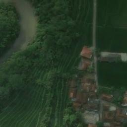 Sand Volleyball Court in Cianjur, JB — aerial view