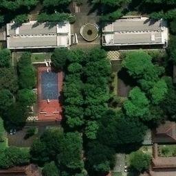 Lapangan Basket dan Voli — aerial view