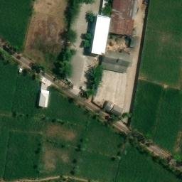 Sand Volleyball Court in Tuban, JI — aerial view
