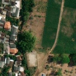 Sand Volleyball Court in Tuban, JI — aerial view