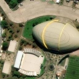 Sukamiskin Beach Volleyball Court — aerial view