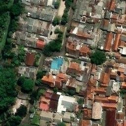 Lapangan Bola Voli Perumahan — aerial view