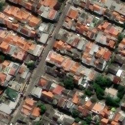 Sand Volleyball Court in Kota Bandung, JB — aerial view