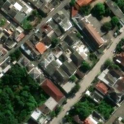 Lapangan Delta Mas — aerial view