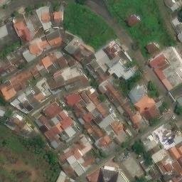 Sand Volleyball Court in Semarang, JT — aerial view