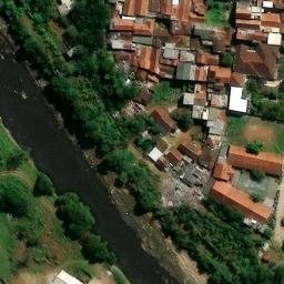 Lapangan Voli Sebelah SD — aerial view
