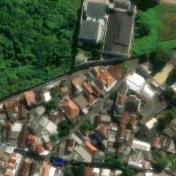 Sand Volleyball Court in Semarang, JT — aerial view