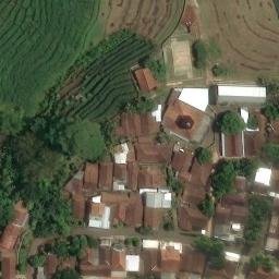Lapangan Volley Mloko — aerial view