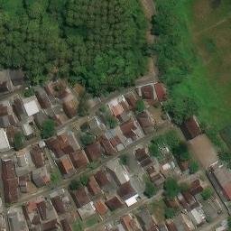Sand Volleyball Court in Semarang, JT — aerial view