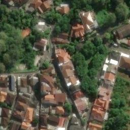 Sand Volleyball Court in Semarang, JT — aerial view