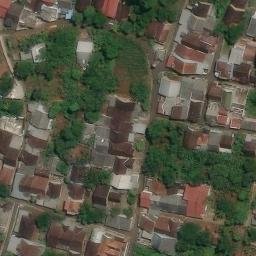 Sand Volleyball Court in Semarang, JT — aerial view