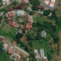 Sand Volleyball Court in Semarang, JT — aerial view