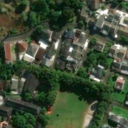 Sand Volleyball Court in Kota Semarang, JT — aerial view