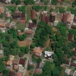 Sand Volleyball Court in Semarang, JT — aerial view