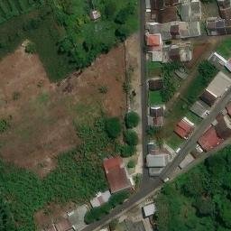 Sand Volleyball Court in Campurejo, JT — aerial view