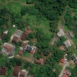 Sand Volleyball Court in Semarang, JT — aerial view