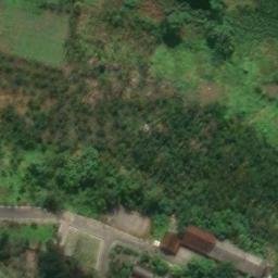 Sand Volleyball Court in Semarang, JT — aerial view