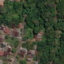 Sand Volleyball Court in Semarang, JT — aerial view