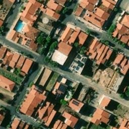 QUADRA DE VOLEIBOU DA PERFORMANCE — aerial view