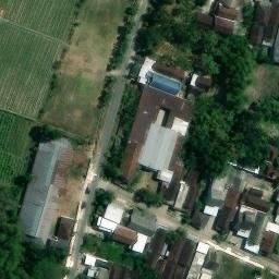 Lapangan Voly Desa Prayungan — aerial view