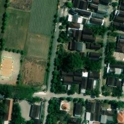 Lapangan voli jatigede — aerial view