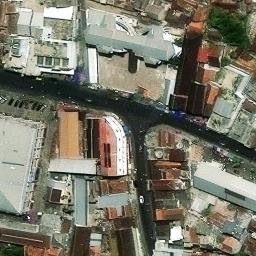 Sand Volleyball Court in Garut, JB — aerial view