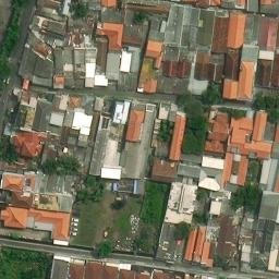 Sand Volleyball Court in Surabaya, JI — aerial view