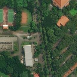 Lapangan Voli ITS — aerial view