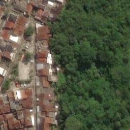 Sand Volleyball Court in Ciamis, JB — aerial view