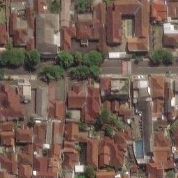Sand Volleyball Court in Ciamis, JB — aerial view