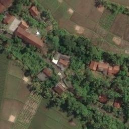 Sand Volleyball Court in Wangunjaya, JB — aerial view
