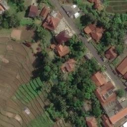 Sand Volleyball Court in Cisaga, JB — aerial view