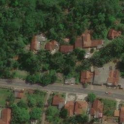 Sand Volleyball Court in Cijeungjing, JB — aerial view