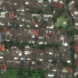 Lapangan Voli Jl. Adipura — aerial view