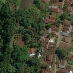 Sand Volleyball Court in Girikerto, JI — aerial view