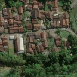 Lapangan Voli Tangkil — aerial view