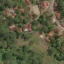 Sand Volleyball Court in Garut, JB — aerial view