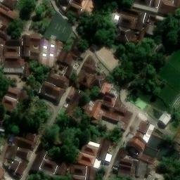 Lapangan Voli Mao-Birinan — aerial view