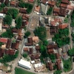 Lapangan Voli Sanggrahan — aerial view