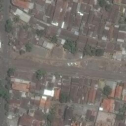 Lapangan Voly Contong — aerial view