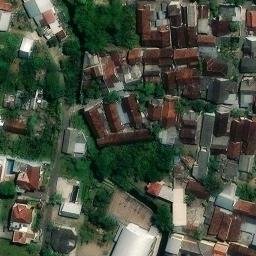 Lapangan Voli Oppel Leles — aerial view