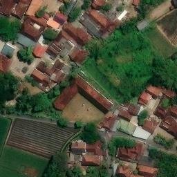 Lapangan Bola Voli Melancolis — aerial view