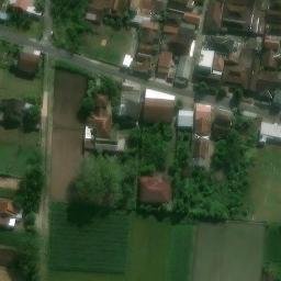 Lapangan Volly Potrojayan — aerial view