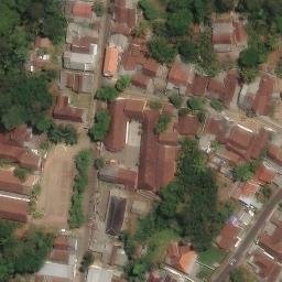Lapangan Olahraga — aerial view