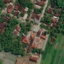 Lapangan Voli — aerial view