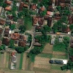 Lapangan Voly Gersik — aerial view