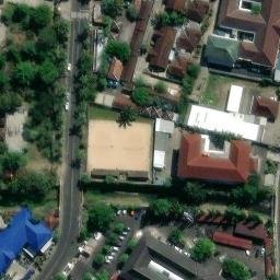 Kantor Pengadilan Negeri Wonosari — aerial view