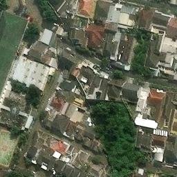 Sand Volleyball Court in Kota Malang, JI — aerial view
