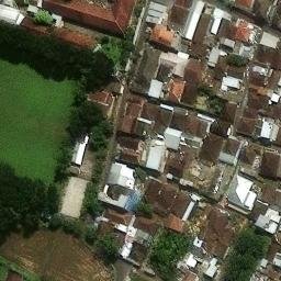 Lapangan Voli Klabang — aerial view
