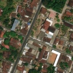 Lapangan Bola Volly Desa Winong — aerial view